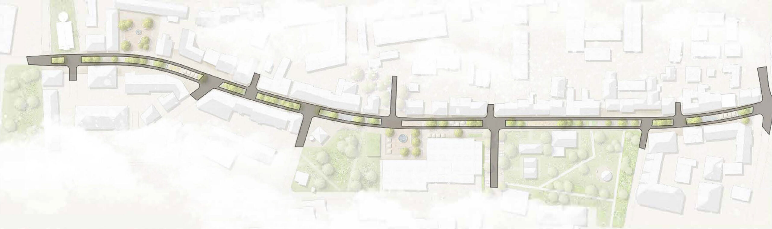 Erschließungskonzept für Anlieger- und Einsatzverkehr Travnik Konzept 2 Emir Hasanagic Urban Resilience Studio