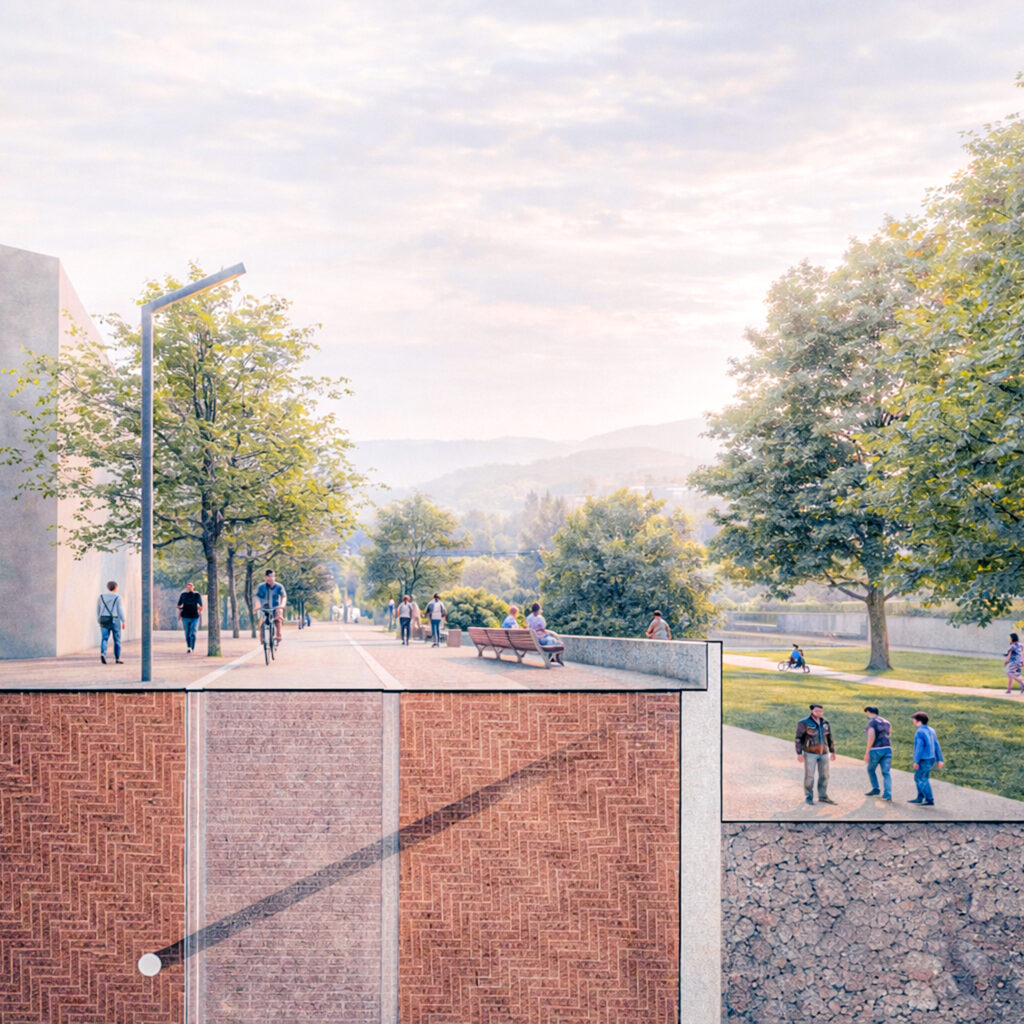 Visoko Square viz1 Emir Hasanagic Urban Resilience Studio